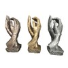 Large Bronze Hands Sculpture Wedding Present Marriage Proposal Life-Size 26cm
