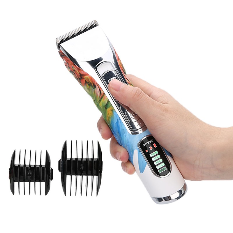 Professional Electric Hair Clipper Rechargeable Adjustment Hair Trimmer Haircutting Machine