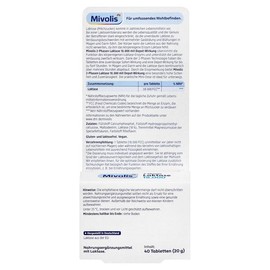 Mivolis 미볼리스 락타아제 18000 40개 Mivolis Lactase 18000 40 Tablets