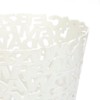 balvi Papierkorb Letters Farbe weiß Kunststoff 30 cm