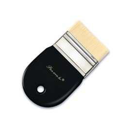 LUNDOME 3 PCS Flat Paddle Paint Brush Set, Nylon Painting Brushes for Acrylic, Oil, Paint, Varnishes, Watercolor, Painter, Students, Artist and Watercolor Brushes Paints (3''), pwb-400