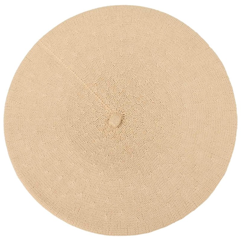 Lipodo Biskaya Cotton Basque Women's Beret Hat Made of 100%