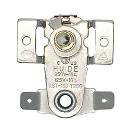 COMOK 2pcs AC 250V 125V 16A Adjustable Bimetal Cooker Temperature Heating Thermostat Controller Switch