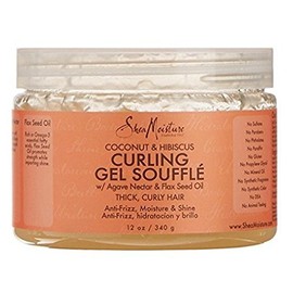 Shea Moisture Coconut & Hibiscus Gel Souffle 12 Ounce (354ml) (2 Pack)