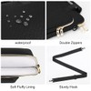 DOMISO 17.3 inch Laptop Sleeve Case Water-Resistant Computer Cover Bag