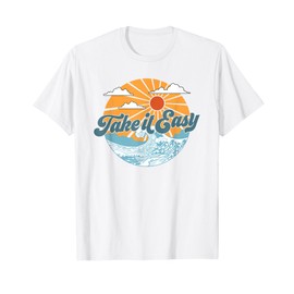 Take It Easy - 70s Inspired Boho Hippie T-Shirt