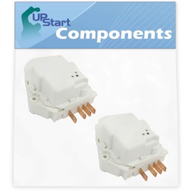 2-Pack 215846604 Refrigerator Defrost Timer Replacement for Frigidaire LFTR1814LWB Refrigerator - Compatible with 241809401, 241809402 Defrost Timer