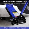 Pvillez Floor Jack, Professional Heavy Duty Hydraulic Floor Jack, Low