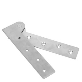 2 Bisagras de Rotación de 180°, Acero Inoxidable, Bisagra de Eje de Puerta de Rotación de 180 Grados, Bisagra de Pivote de Puerta Oculta, Accesorios de Hardware