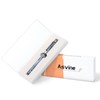 Asvine V126 Vacuum Fill Fountain Pen Blue Swirl Acrylic Medium