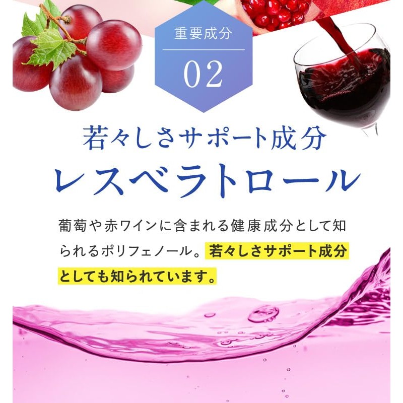UHA味覚糖 オートファジー習慣 PLATINUM（プラチナム） 30日分（60粒）ウロリチンA トランスレスベラトロール コエンザイムQ10配合 APGO監修 オートファジー エラグ酸 ザクロ