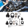 Yuecoom Ratchet Head Repair Kit, CR-V Steel Replacement Heads, Smooth