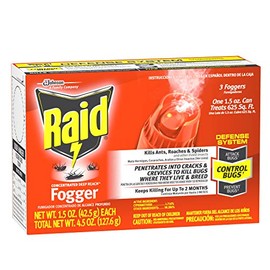 Raid Concentrated Fogger 1.5 Oz - 3 Pack