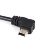 Akozon Black External 3.5mm Microphone Clip On Microphone Adapter Cable