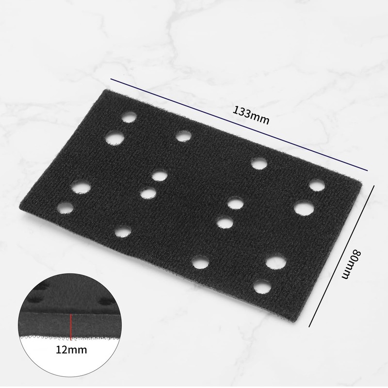 HAPPOW 2Pcs Soft Sponge Interface Pad Replacement,Compatible for Festool RTS