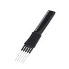 WOONEKY Professional Barber Comb Set 4pcs Steel Needle Tail for