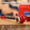 Pipe Threader Ratchet Kit， Manual Ratcheting Pipe Threading Tool Set