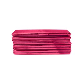 FOILMAN Foil Wrapper - Pack of 100 Candy Bar Wrappers with Thick Paper Backing - Folds and Wraps Well - Best for Wrapping 1.55Oz Candies/Chocolate Bars/Gifts - Size 6 x 7.5-inch (Fuchsia)