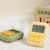 Digital Kitchen Timer Cute Precise Magnetic Easy Operation Clear Alarm