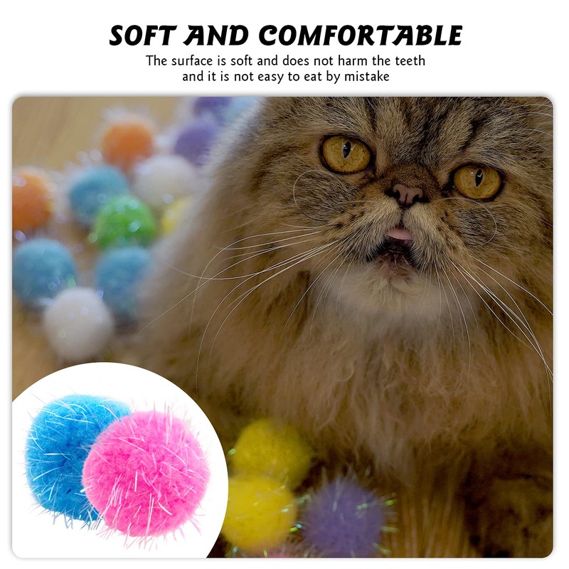 Rimobul 40PCS 1.5INCH New Generation Extra Large Cat's Favorite Chase
