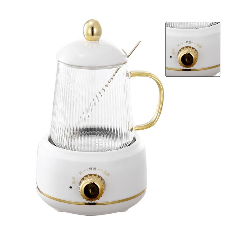 Fdit 450ml Electric Kettle Stew Cup, Heat Uniformly Electric Stew