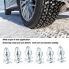 50PCs Tire Thread Studs Tungsten Steel Screw for Loader Skid