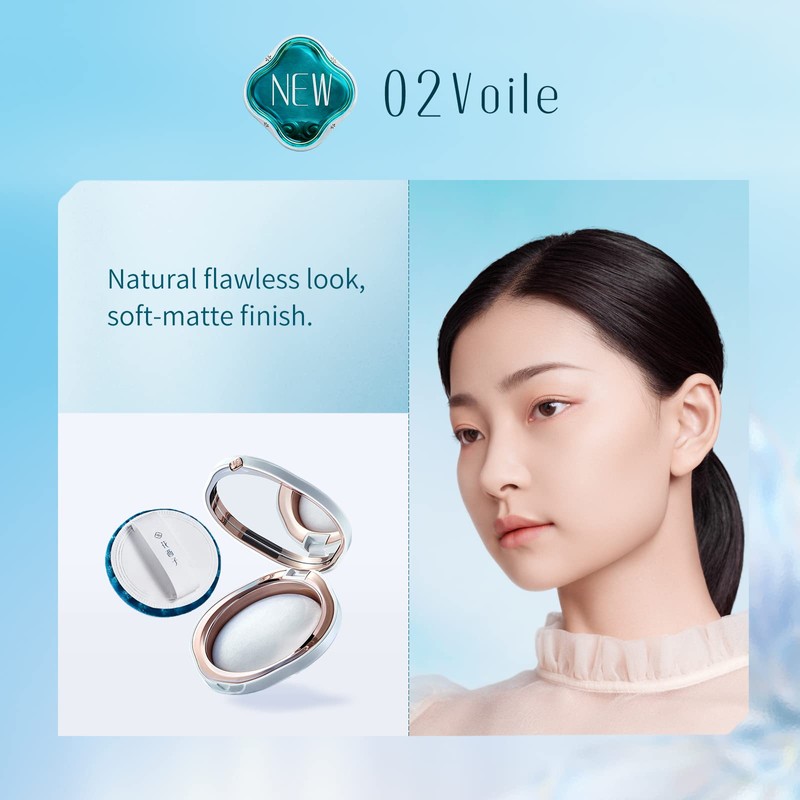 FLORASIS Flawless Jade Breathable Pressed Powder