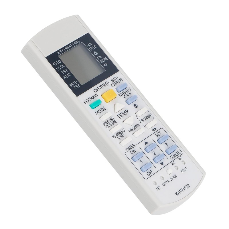 VINABTY K-PN1122 Replacement Remote Control Compatible with Panasonic Air Conditioner