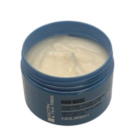 Hiva by Evoque Haarmaske 250ml angereichert mit Arganöl, Keratin und Biotin reparierende Haarkur für glänzendes und gesundes Haar spendet Feuchtigkeit inkl. Anti-Frizz Effekt (Biotin-Tea-Tree-Maske)