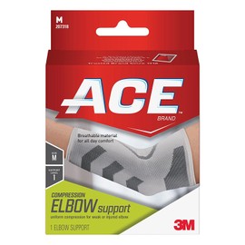 ACE Knitted Elbow Support, Medium (Pack of 2)