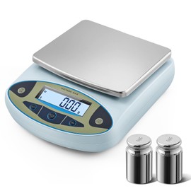 Antstone lab Scale 6000g x 0.01g Digital Gram Scale 0.01g Accuracy High Precision Scientific Analytical Balance for Laboratory, Jewelry Weighing (6000g, 0.01g)