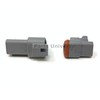 Deutsch DT Series 3 Pin Connector Kit w/Barrel Style Terminals