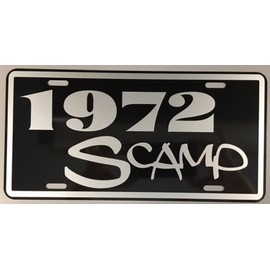 Metal License Plate 1972 Scamp FITS Plymouth Slant SIX 6 225 318 340 360 A Body Hot Rod Muscle Car Bar Shop Home Office Garage Man CAVE Restaurant Wall Art Collection Classic Custom Novelty Gift