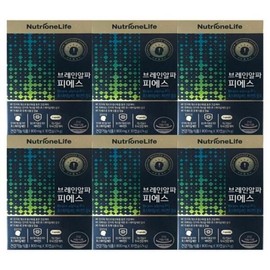 Nutrione Brain Alpha PS 30 Capsules 6 Boxes (32594443) / 뉴트리원 브레인알파 피에스 30캡슐 6박스 (32594443)