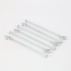4 Pack Crutches Handle Bolt Mount Replacement 5.5'' Metal Rod