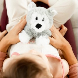 Intelex Warmies Microwavable French Lavender Scented Plush Jr Husky