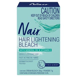 Nair Hair Lightening Bleach for Face & Body 35g