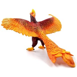 Phoenix Figure Realistic Plastic Fire Bird Mythical Creatures Model Decoration Toy Collector Figurine