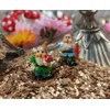 Meyer Imports - Copos de mica natural - Oro -