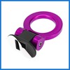 VekAuto 2 Set Universal Purple Ring Shaped Car Tow Hook