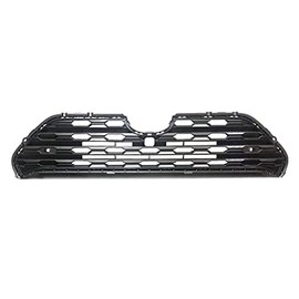 Robautoparts Front Grille 2019-2023 For Toyota Rav4 Gloss Gray Hexagon Pattern Type Use With Camera PP Plastic Limited Models Use With Park Assist TO1200441 5311242230