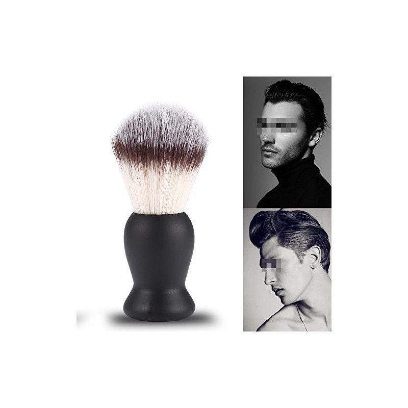 Brocha de Afeitar para Hombres Barba Bigote Cepillo Cepillo Nylon
