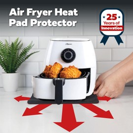 3 Pack Heat Resistant Mats for Countertop – Heat Pad Protector & Appliance Sliders for Kitchen – Cut to fit, Compatible with Ninja, Cuisinart, KitchenAid, Keurig & More