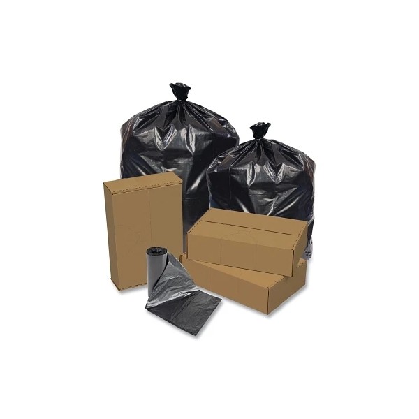 Pitt Plastics Eco Strong Can Liner, 60 Gal, 1.5 Mil,