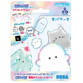 Sega Fave Mushy Tohenjiyo Obakaine Emojam Exclusive Download Card