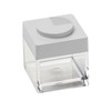 OMADA Brickstore Line Design Spice Rack with Dispenser Lid and