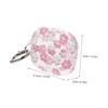 OSALADI 3 Protective Case Wildflower Earbud Cover Buds Holder Compact