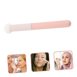 OATIPHO 4pcs Portable Concealer Brush with Mushroom Head Sponge Dry Wet Use Makeup Applicator for Face Nose Eyelids Brightening Travel Friendly Compact Design