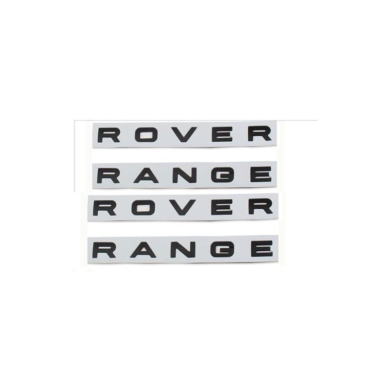 KAYTOW 2pcs OEM Letters Hood Trunk Tailgate Emblem Badge NAMEPLATE