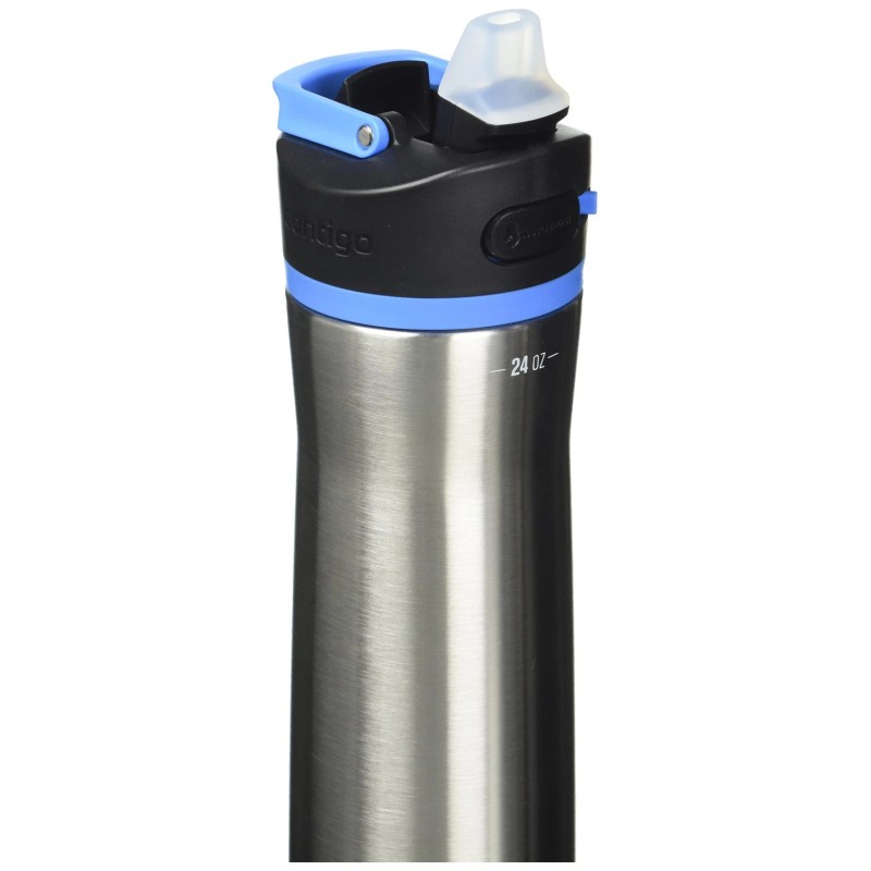 Contigo 24Oz Stainless Steel Water Bottle With Autosport Leakproof Lid